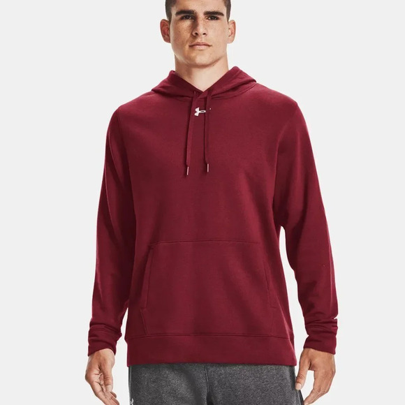 Men's Under Armour Hustle Fleece Hoodie Small - Picture 1 of 7